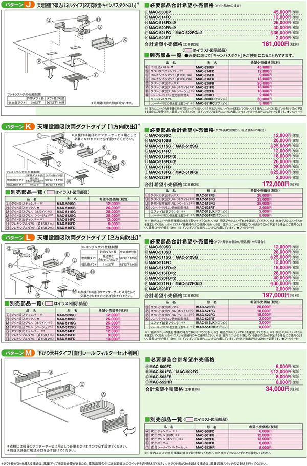 MBZ-5017AS-IN ［室内機のみ］[主に18畳用]［メーカー直送/代引決済不可][値引対象外][土日祝日配送不可]【メーカー在庫品薄】｜エアコン専門店  エアコンのマツ